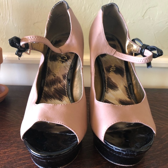 Sam Edelman peep toe heels - Picture 2 of 3